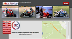 Desktop Screenshot of maxmotor.it